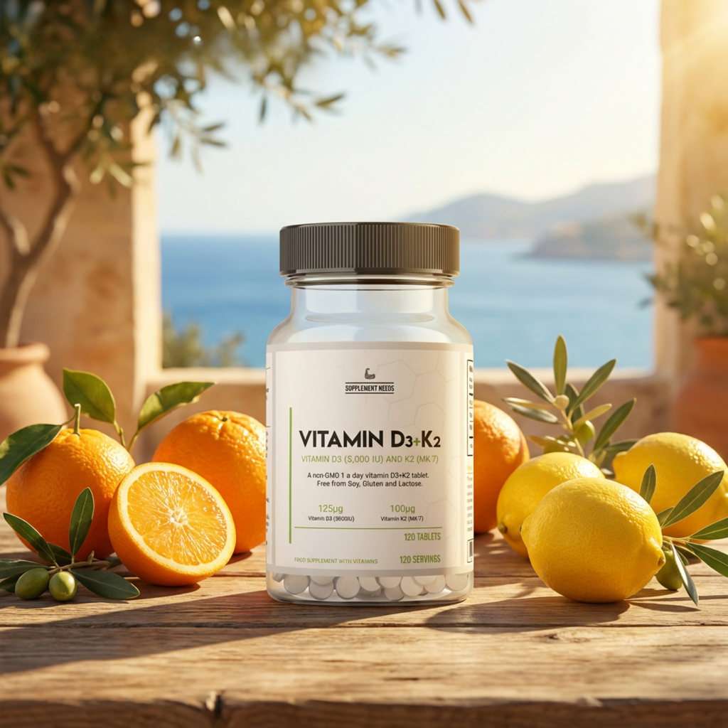 Vitamin D3 + K2